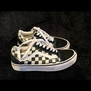 Checkered vans